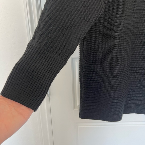 Gianni Bini BlackTurtleneck Long Sleeve Sweater Dress Size Medium - Picture 4 of 6